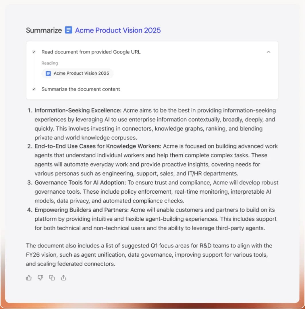 A document summary being edited with Fig