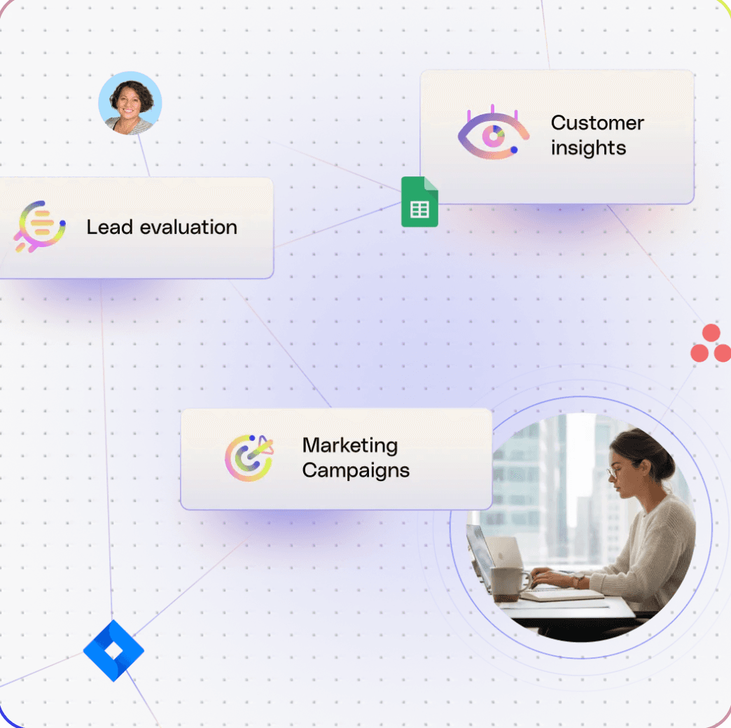 Fig coordinating a network of marketing agents