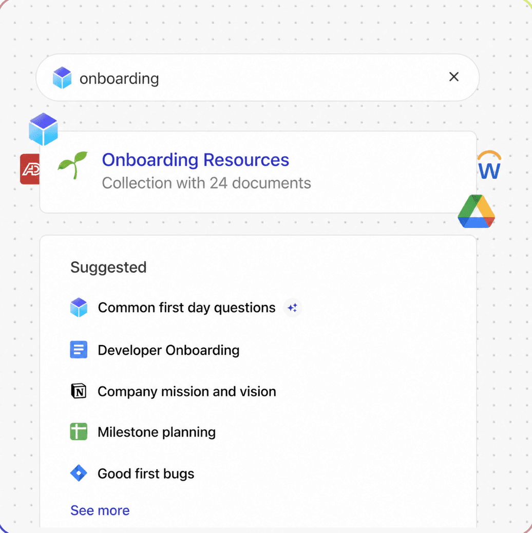 Fig finding personalized employee onboarding resources