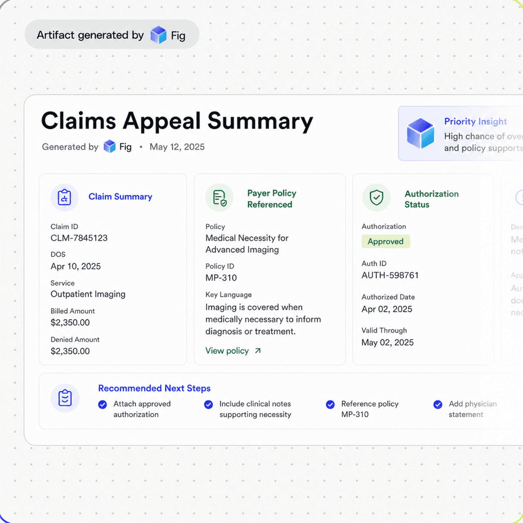 Fig helping healthcare teams streamline claims and appeals