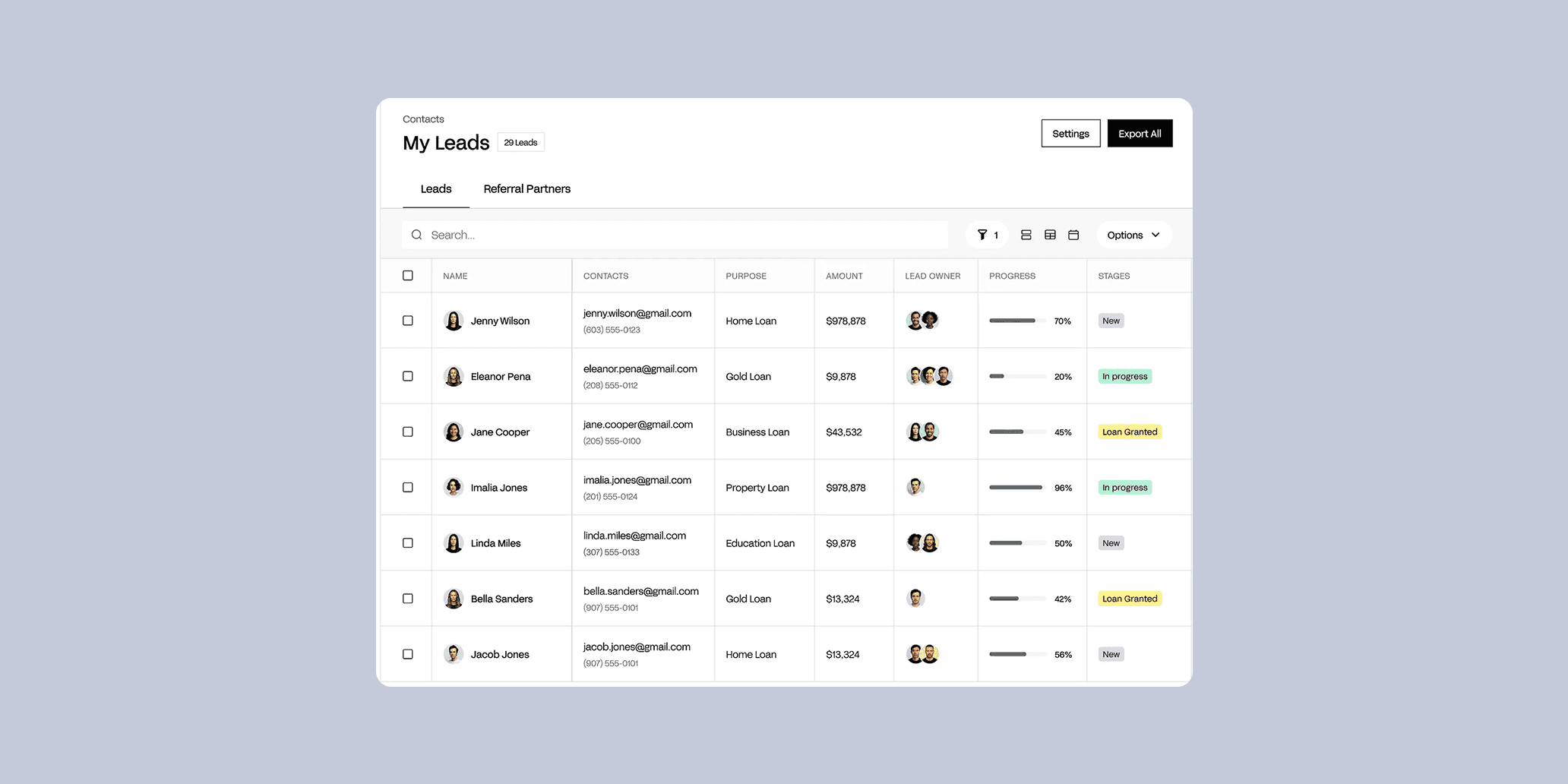 Stockist Lead Enrichment