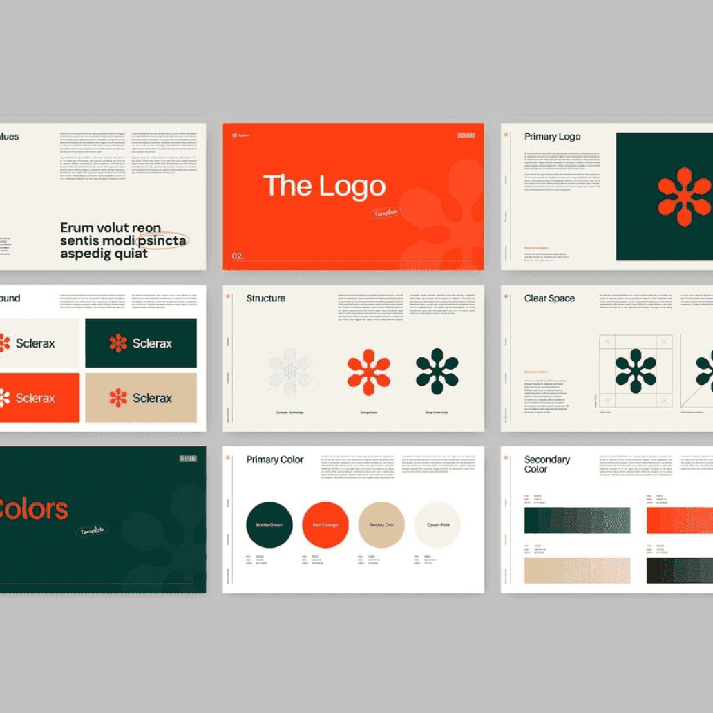 Develop an entire brand kit