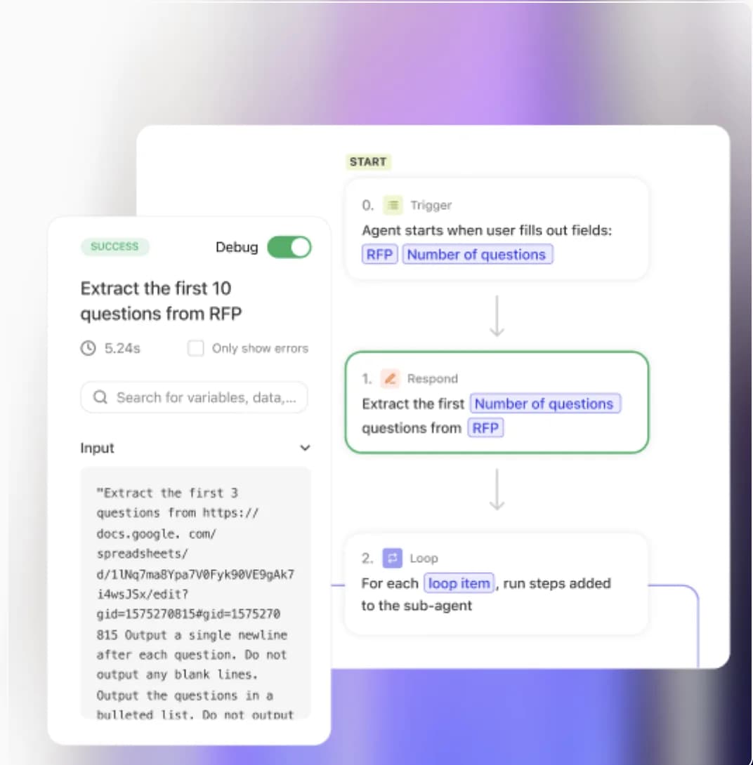 Debugging a multi-step Fig agent workflow