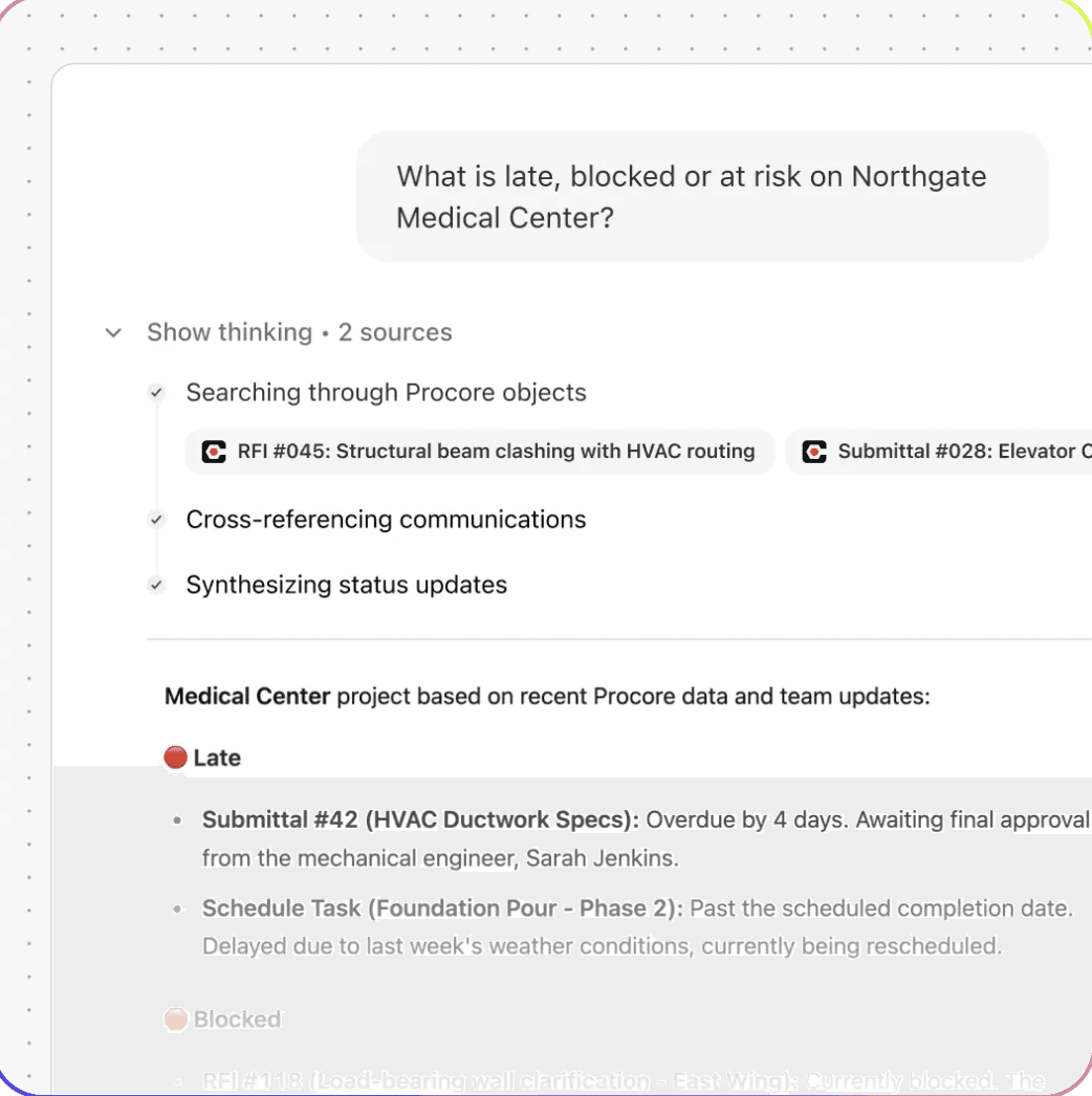 Fig helping construction teams see what is late, blocked, or at risk