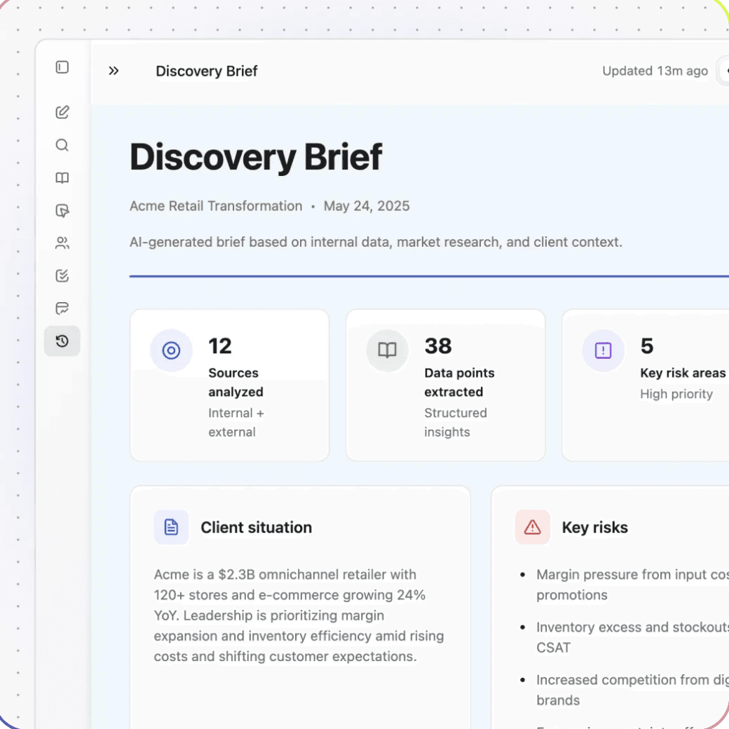 Fig helping consulting teams build sharper discovery briefs