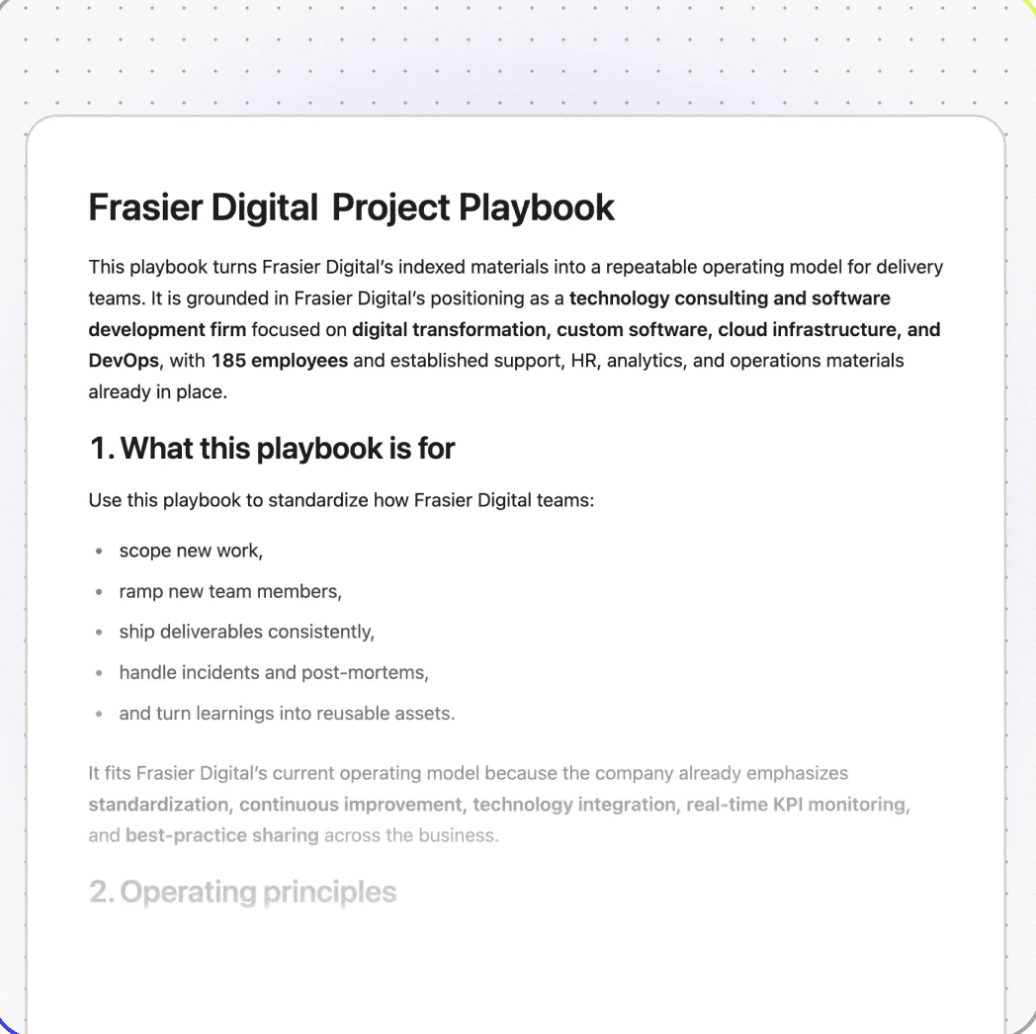 Fig helping consulting teams ramp teams on proven methods