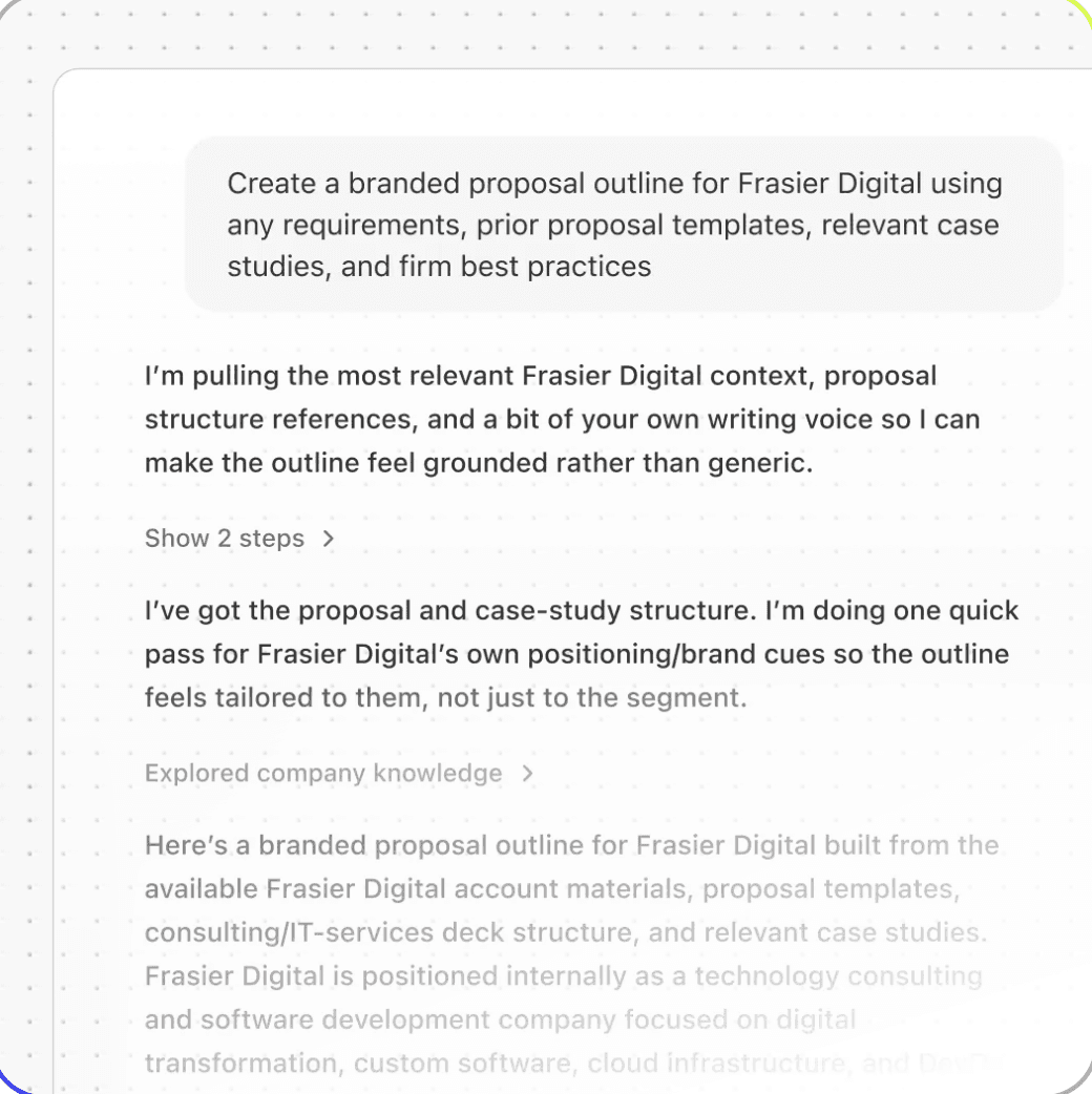 Fig helping it services teams draft stronger proposals instantly