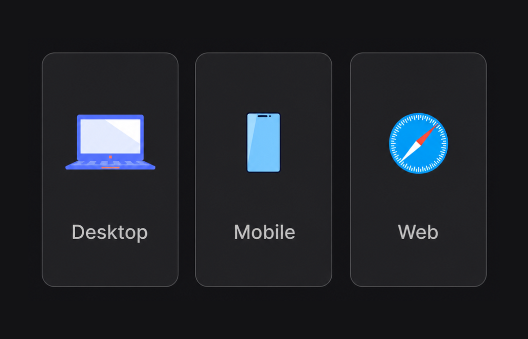 Fig on desktop, mobile and web
