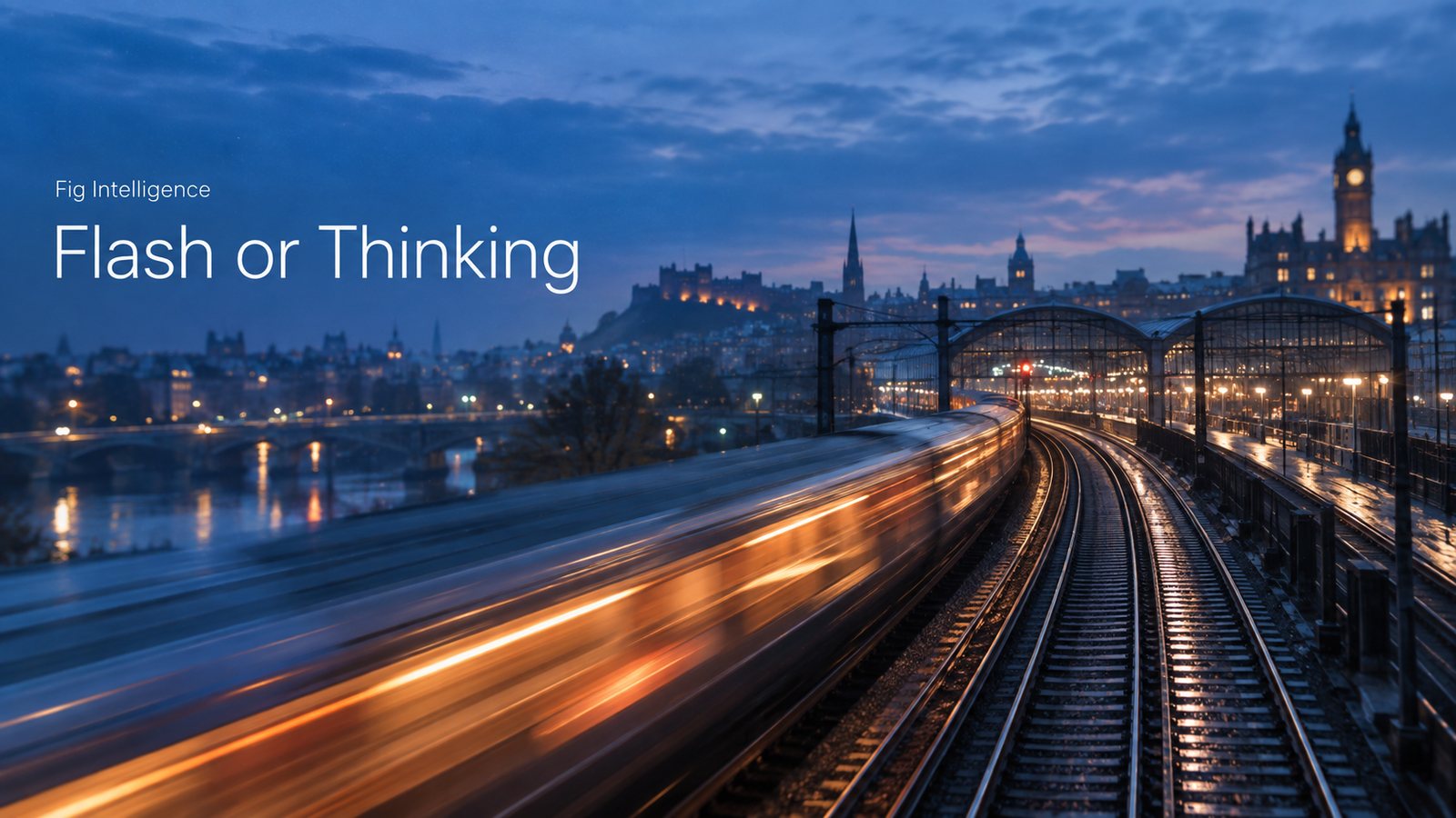 Flash or Thinking, a Fig post on how Fig routes every task.