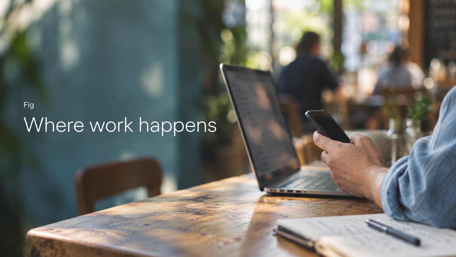 Where work happens, a Fig post on fitting the AI to how an organization operates.