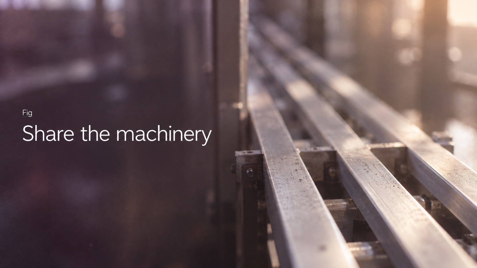 Share the machinery, a Fig post on scaling AI across a portfolio.