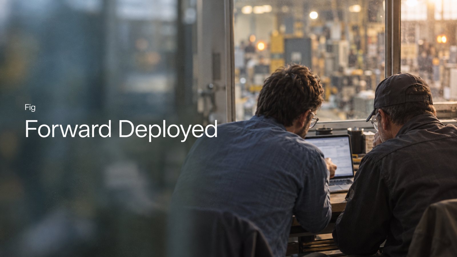 Forward deployed, a Fig post on what forward-deployed engineering is and what it should leave behind.